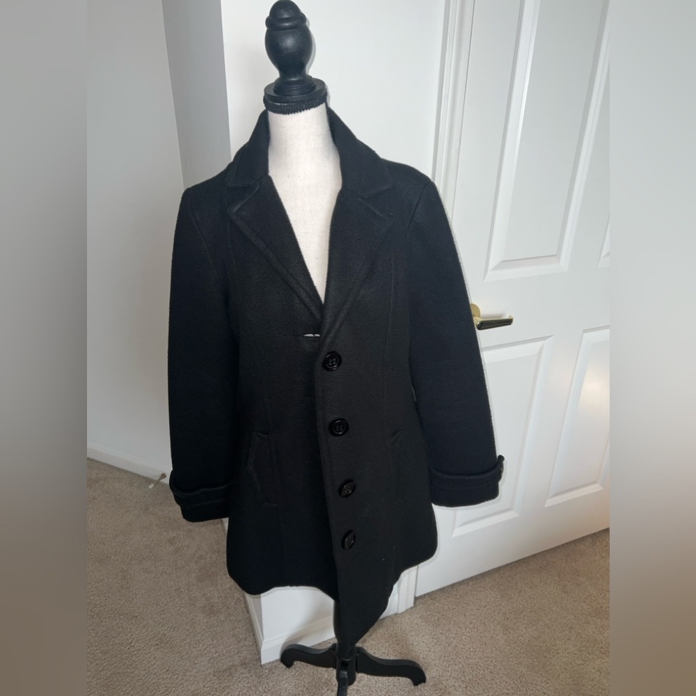 Black Pea Coat